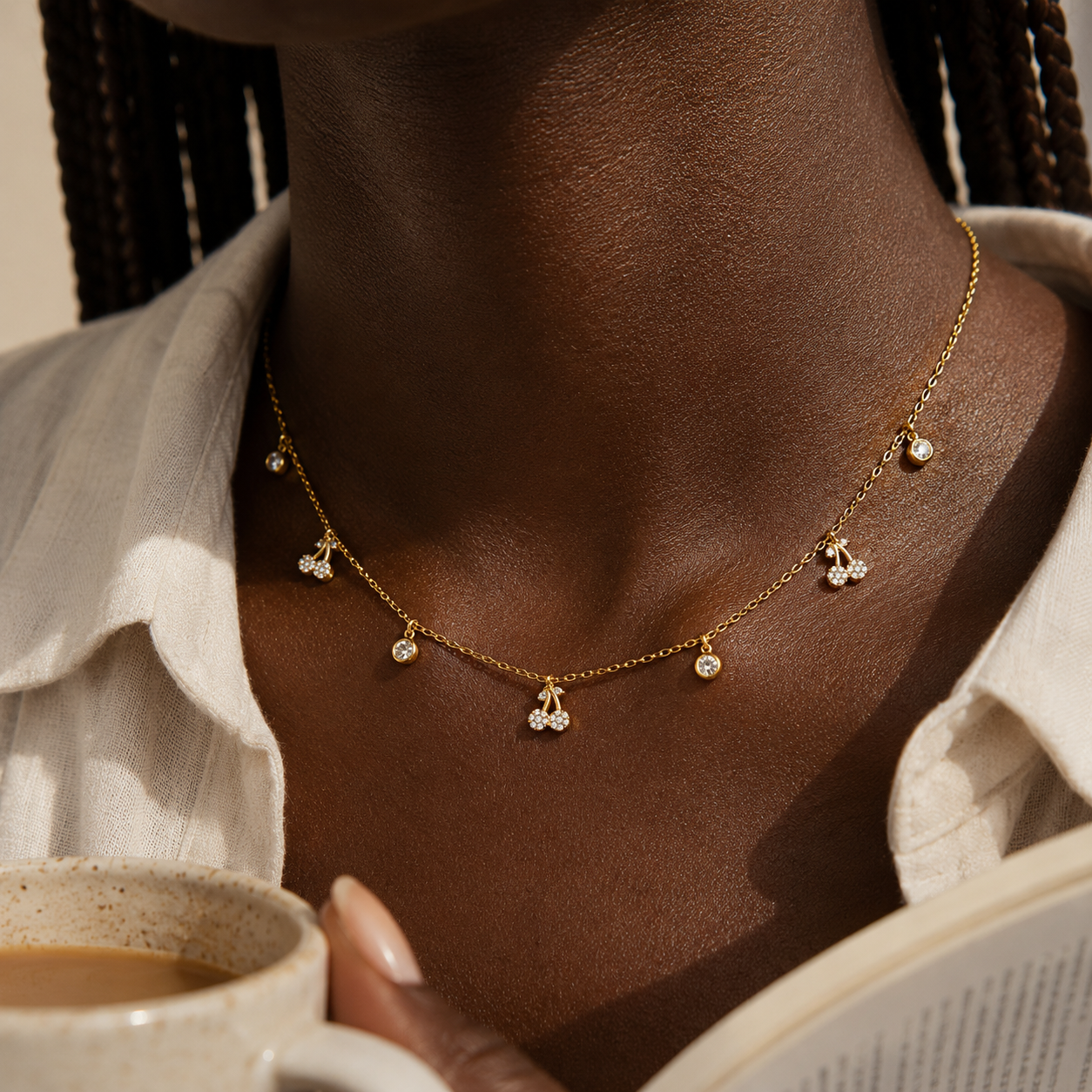 Collier CERISES D’OR